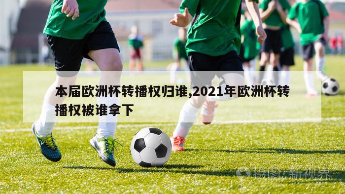 本届欧洲杯转播权归谁,2021年欧洲杯转播权被谁拿下