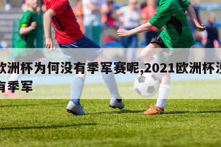 欧洲杯为何没有季军赛呢,2021欧洲杯没有季军